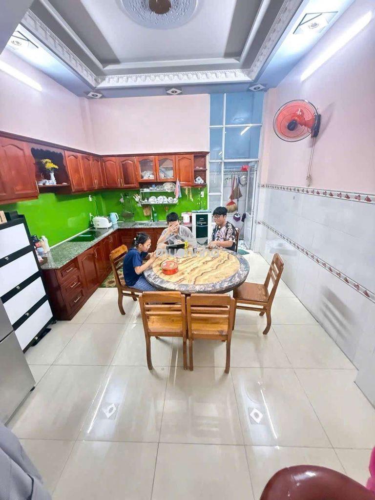 Nhà 3 tầng đường lâm thị hố,p. tân chánh hiệp q12. dt 55m2.hẻm ôtô - 4