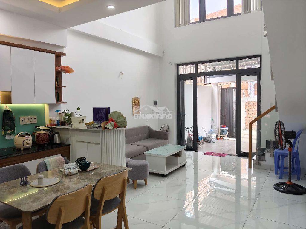 Nhà trệt lầu lửng phong cách hiện đại cách trường cấp 2 phú hòa 800m - 3