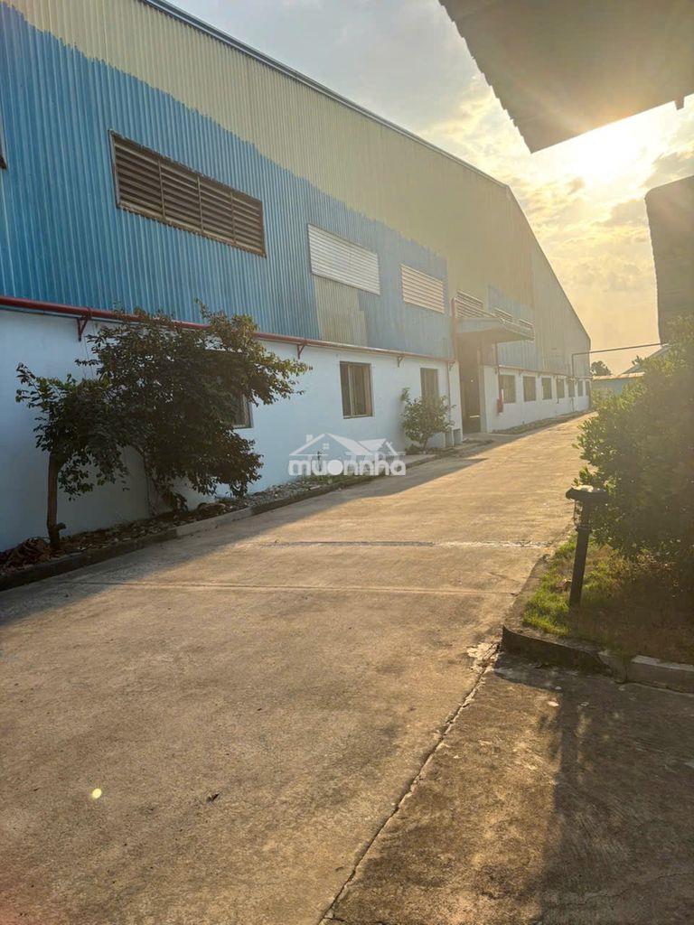 Cho thuê 1200m2 xưởng kcn bến cát bình dương gtờ đầy đủ tiếp đa nghành