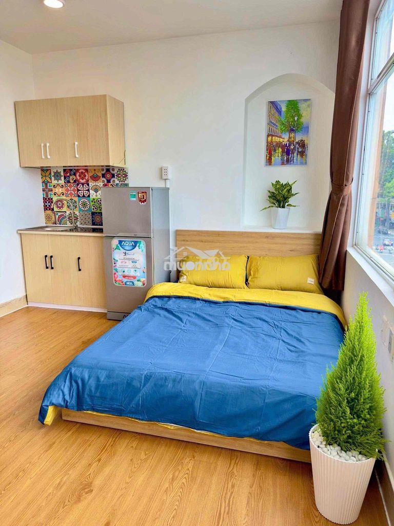 Studio ở trung tâm full nội thất giá rẻ ở 1-3 người thoải mái - 3