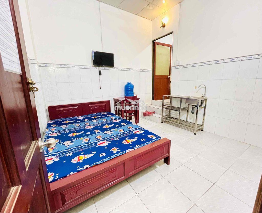 Cho thuê phòng trọ máy lạnh, full nội thất, cầu vượt tân thới hiệp - 4