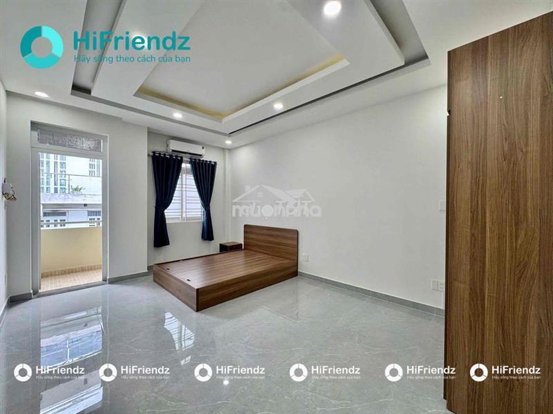 Căn hộ 40m2 ban công, full nội thất | gần vòng xoay lê đại hành