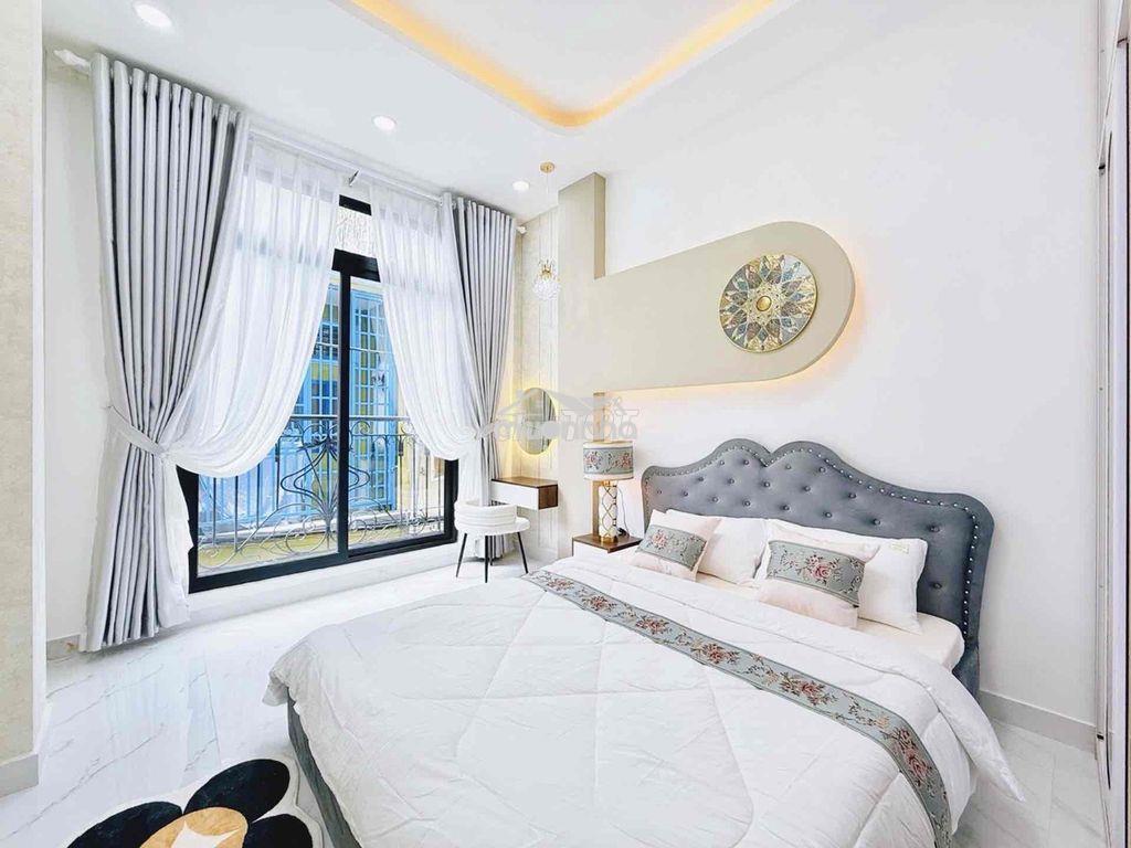 4 tầng(5pn) hẻm thông phan xích long, sd: 140m2, 30m ra hẻm ô tô, shr - 4