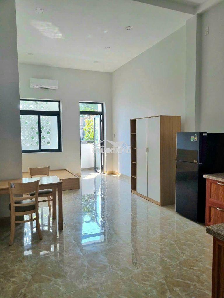 Phòng studio 40m2 ban công full nội thất ngay aeon tân phú - 2