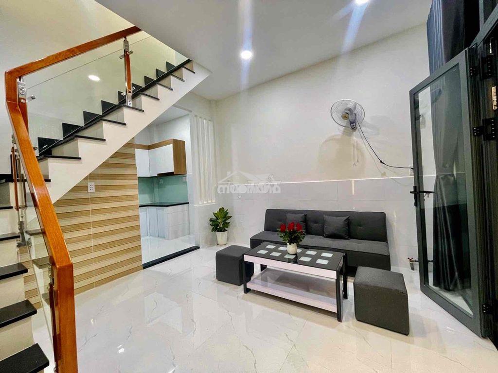 4❌8m, bán nhà mới chu văn an, 2 tầng👉p12 bình thạnh, 4 tỷ xx còn bớt - 3