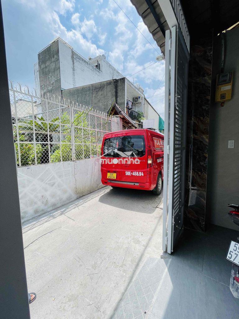 Nhà đường 49, hiệp bình chánh, hẻm xe hơi 1/ thông, phòng ngủ ở trệt