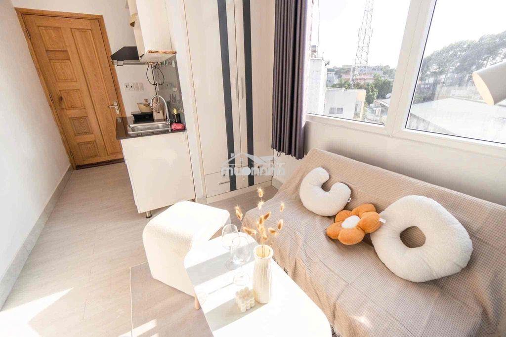 Cho thuê căn hộ 1pn có thang máy cửa sổ ngập sáng ngay cống quỳnh - 4