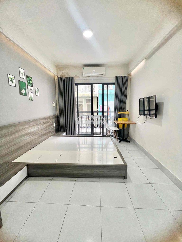Cho thuê phòng studio ban công full nội thất-trung tâm quận 3