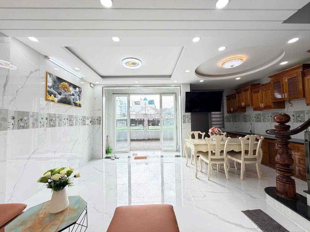 Nhà fun nội thất trệt 3 lầu , đường 59 14 gv - 3