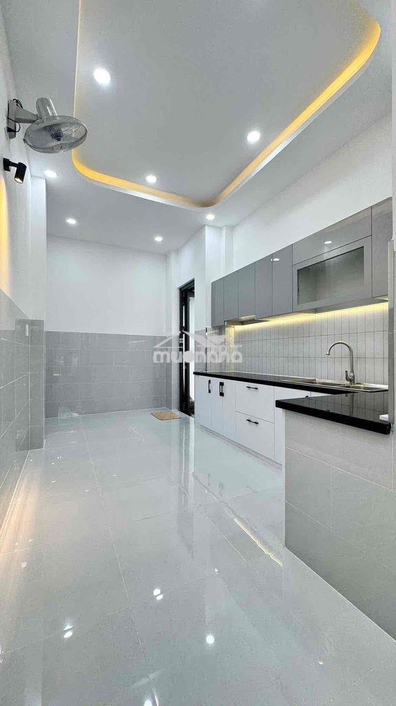 Nhà mới 3.1x14m 1 trệt 2 lầu st 3pn 3wc hẻm / lý thánh tông - 4