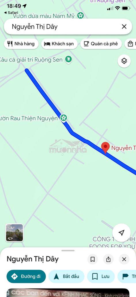 Cần bán đất làm nhà vườn