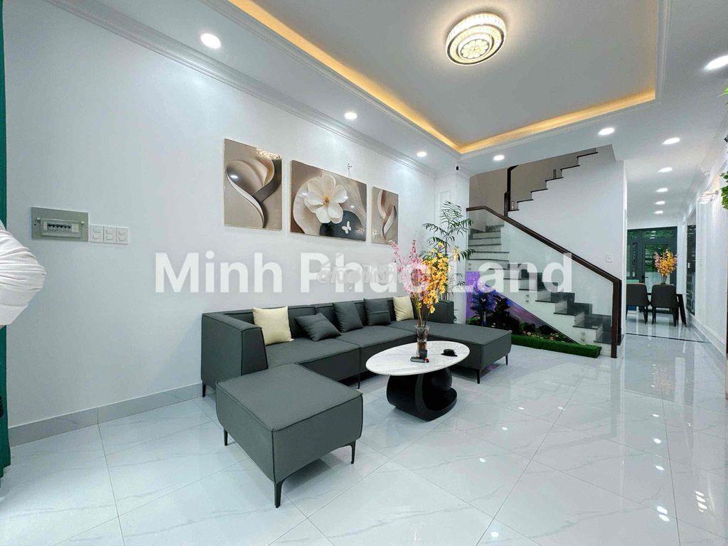 Nhà 4 tầng btct –ngã tư nguyễn thị thập, quận 7 – 5m x 16.5m – 4pn - 3