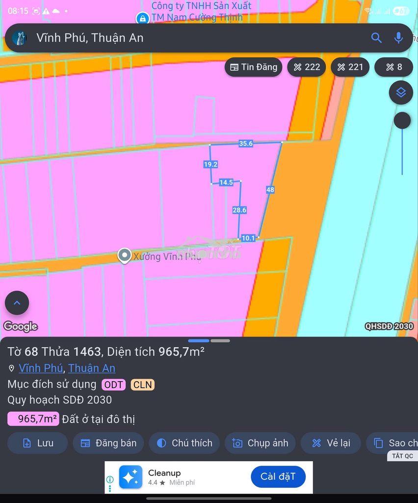 Biệt thự vườn ~1000m2 view sông 48m ngay ql13 cách sân bay chỉ 12 km - 3