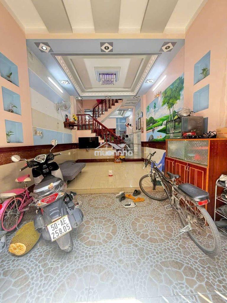 Nhà 3 tầng đường lâm thị hố,p. tân chánh hiệp q12. dt 55m2.hẻm ôtô - 3