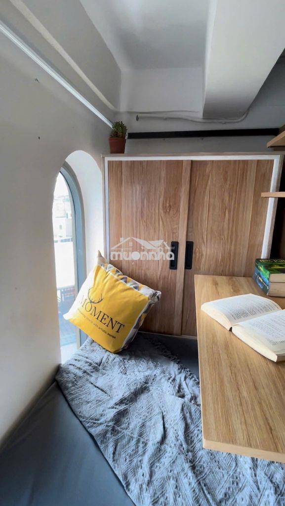 Phòng trọ ở ghép, ktx sleepbox q12 từ 1tr6 trọn gói có ban công