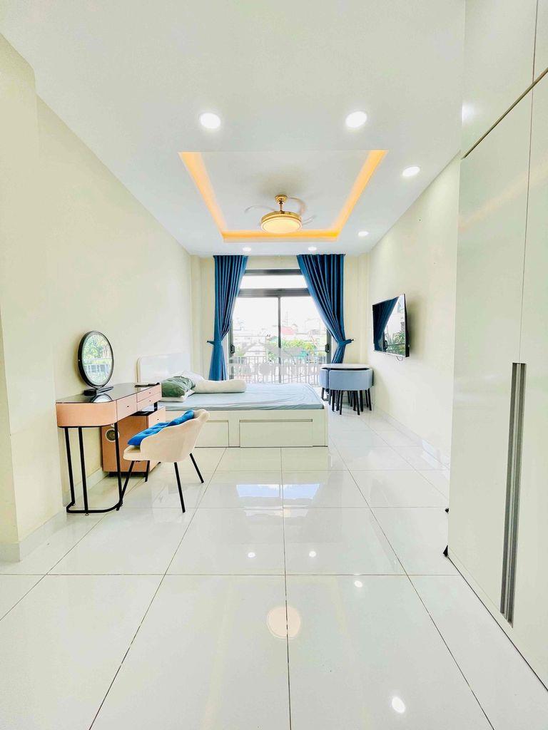 Cc thang máy - ban công - máy giặt riêng - full nt - lê quang định - 2