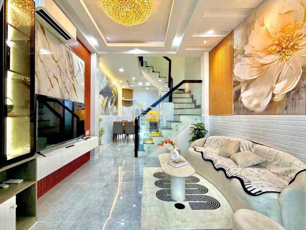 ✅ Nhà đẹp 4 tầng đường phan văn trị p.11 bình thạnh - 2