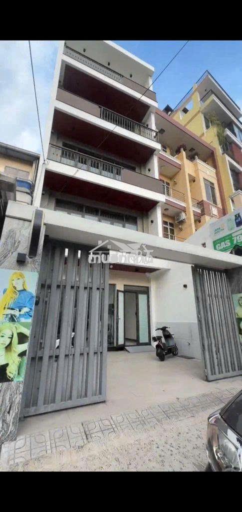 💯 Nhà vp đường trường sơn_8x20m, trệt 4 lầu, thang máy cho thuê.
