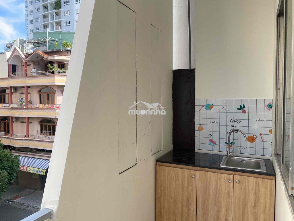 Phòng trọ hoa sứ full nội thất, ban công y hình - 3
