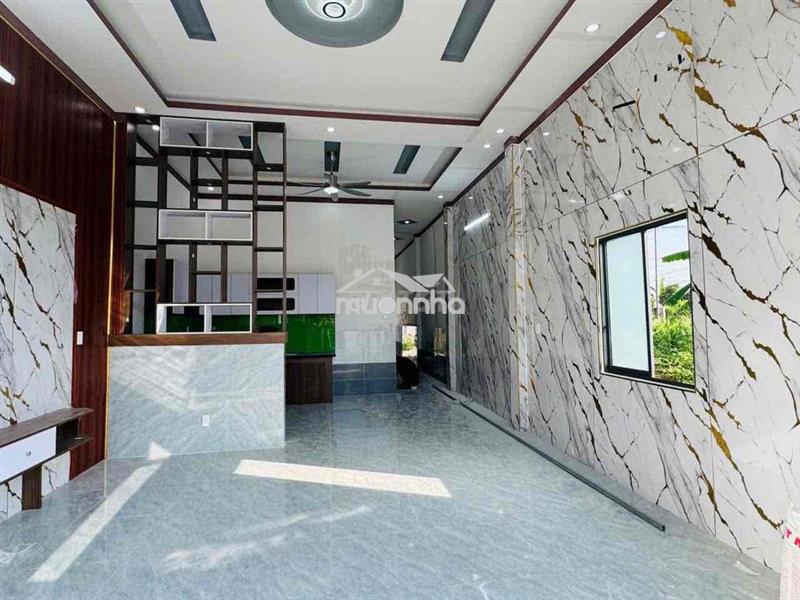 Hướng đông (đang vào hoàn thiện 80%) nhà cấp 4 -  kp. an lợi, p. hoà l