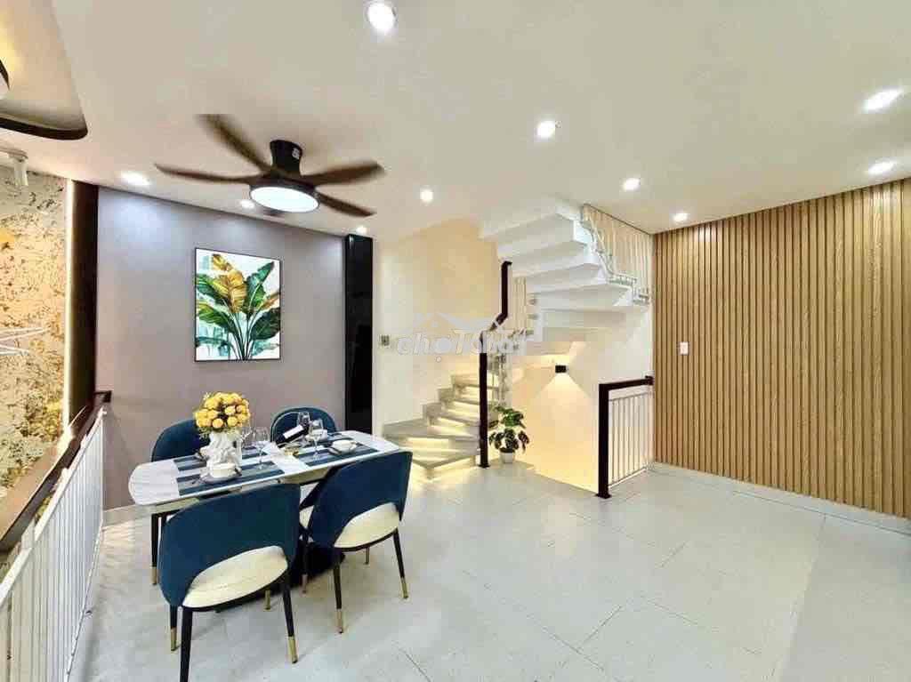 Nhà mới full nội thất 48m2 1lửng 2lầu st 4pn 4wc 1/ phạm văn chiêu - 4