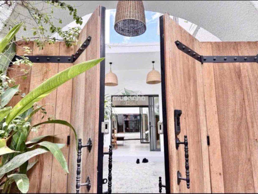 Cho thuê nhà sân vườn mới xây 2 phòng phòng ngủ full nội thất bắc nha - 4