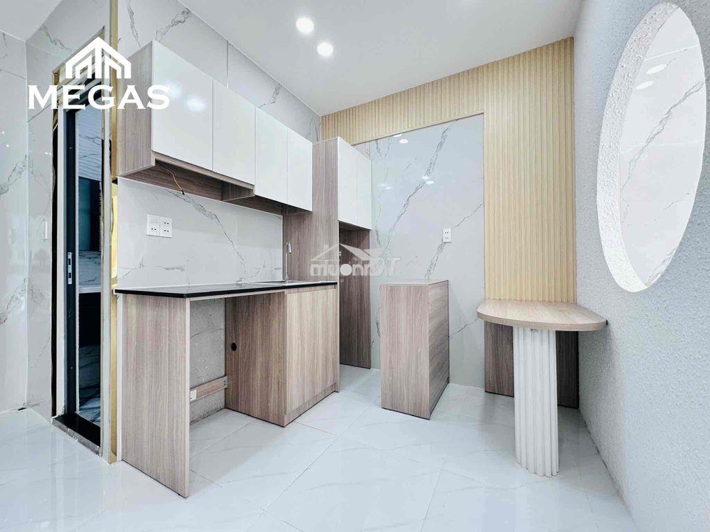Căn hộ 1 phòng ngủ - tách bếp - full nội thất ngay emart phan huy ích - 2