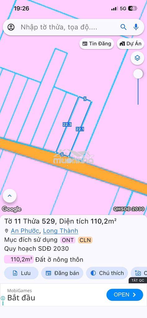 Bán 3 ô đất thổ cư - có ô 2 mặt tiền - bán nguyên seal hoặc bán lẻ - 3