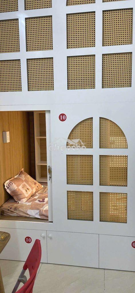 Ký túc xá sleepbox tiện nghi gần nguyễn văn trỗi, giá 1tr8 - 4