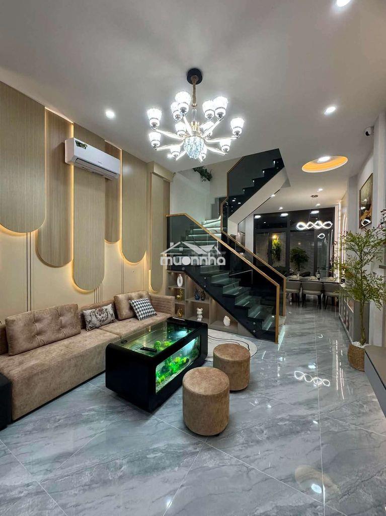 Siêu phẩm villa hoàng diệu 4 tầng full nội thất - hồ bơi -  dòng tiền
