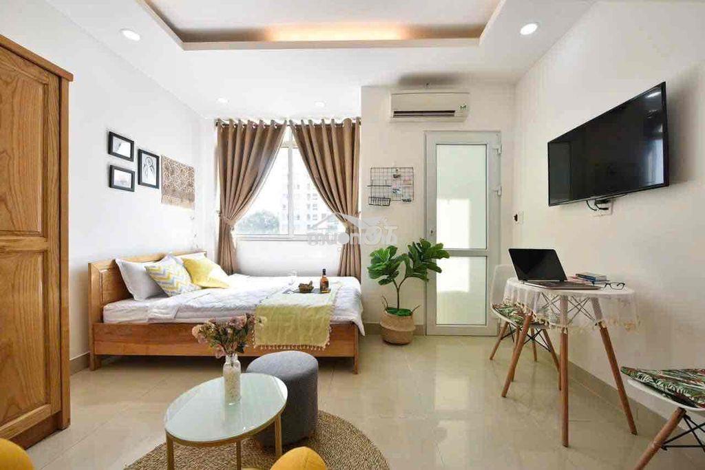 Căn studio_balcon full nt ngay trần hưng đạo q1(hình thật giá thật) - 2