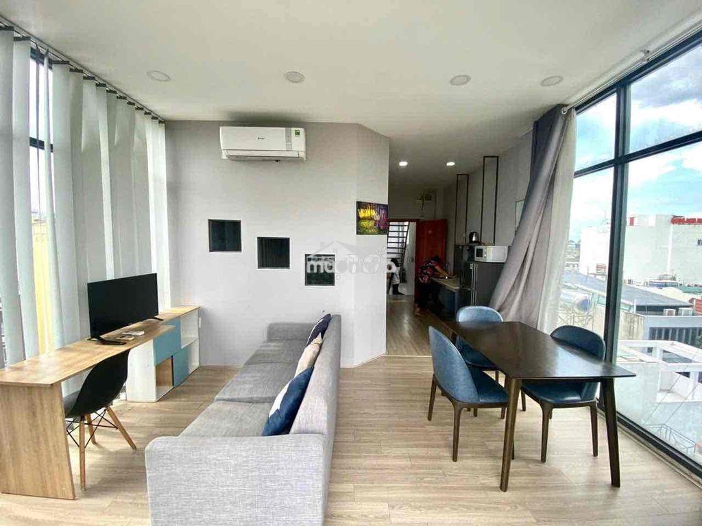Căn hộ 55m2 1pn full nội thất view bờ kè hoàng sa - q1 - 3