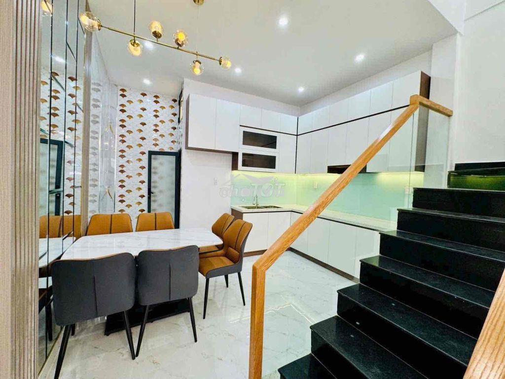 Ngôp bán gấp nhà sau căn mt âu cơ ở chợ bà quẹo đường 6m thông t.bình - 4