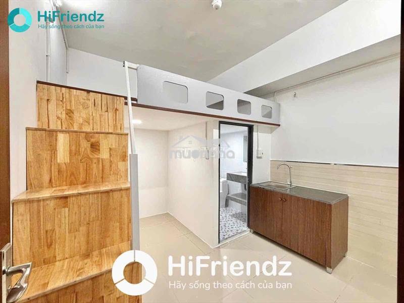 Cho thuê phòng gác mới tinh đầy đủ nội thất gần âu cơ - nhà ga t3