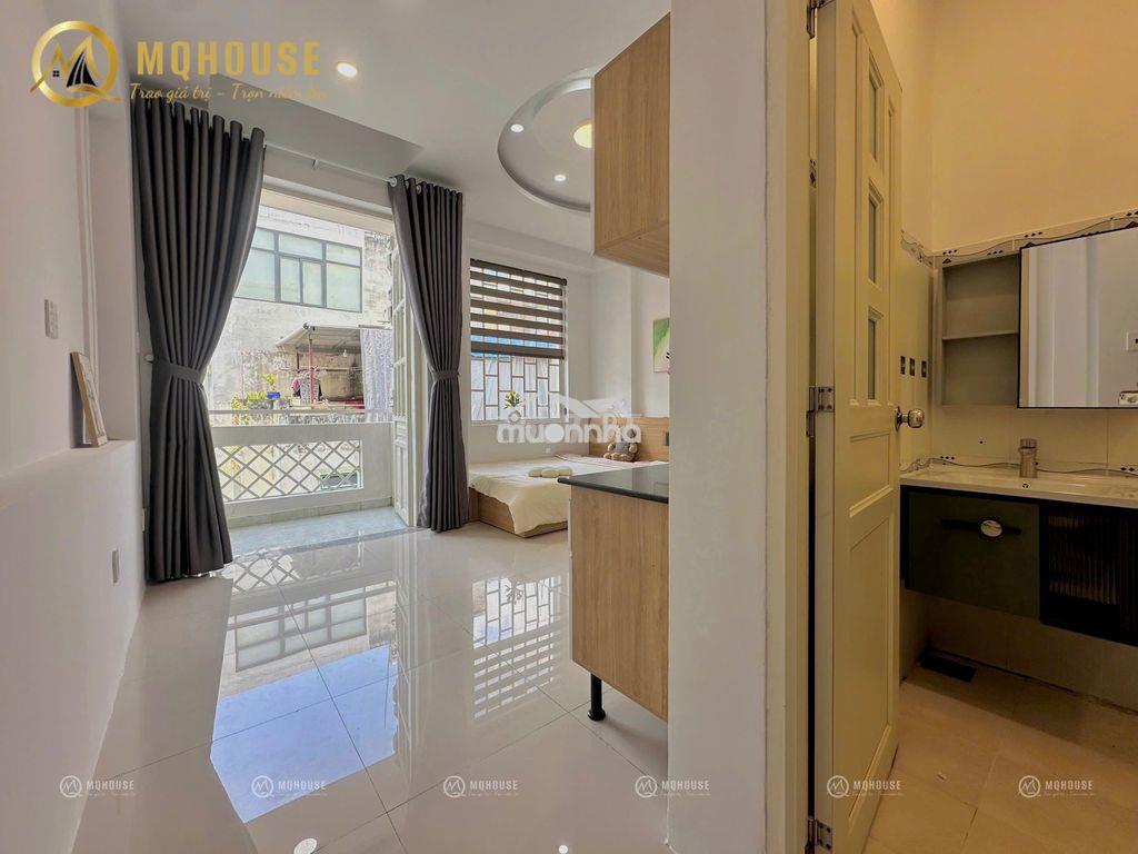 Studio ban công nhà mới 100% full nội thất ngay âu cơ - trường chinh - 3