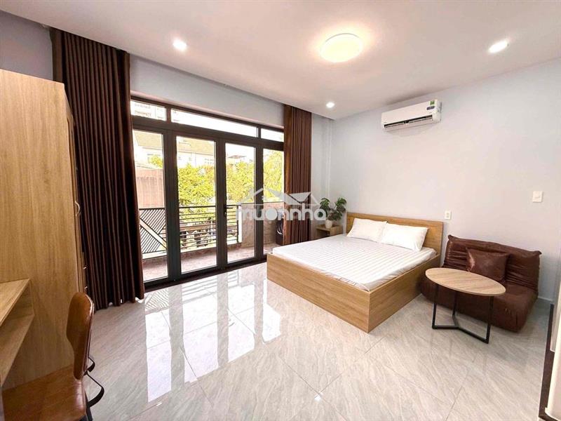 Cho thuê studio ban công nhà đẹp ngay lê văn sỹ q3