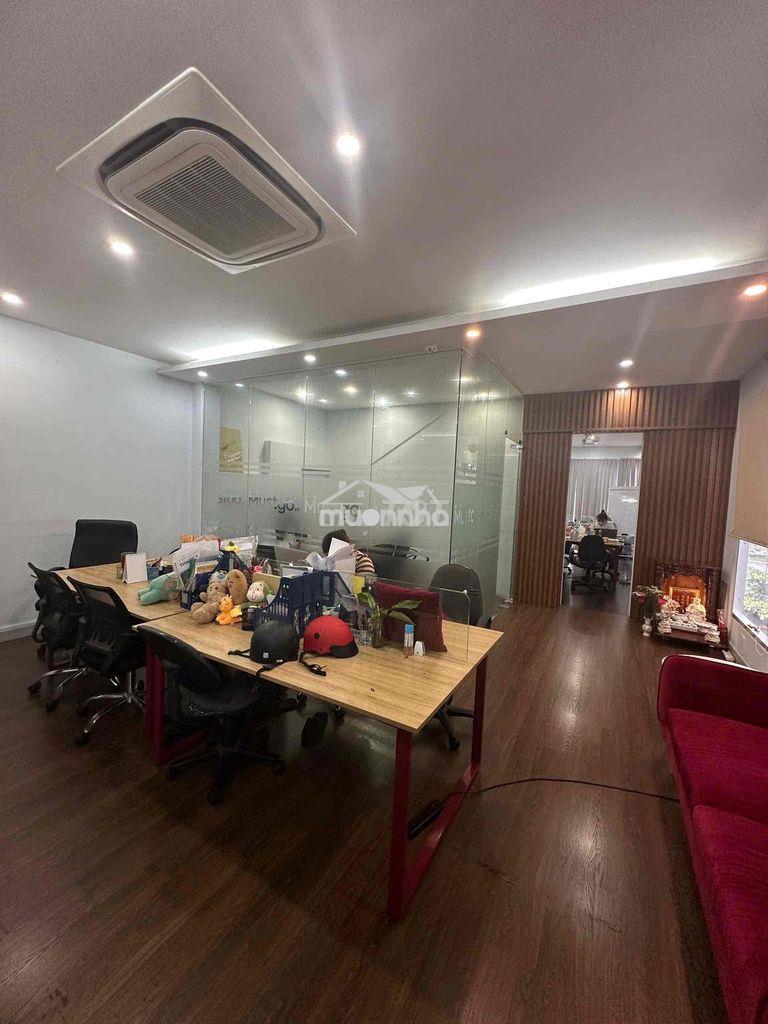 CHO THUÊ VP ĐIỆN BIÊN PHỦ 100M2 NGĂN SẴN PHÒNG BAN CÔNG VIEW LM81 - 2