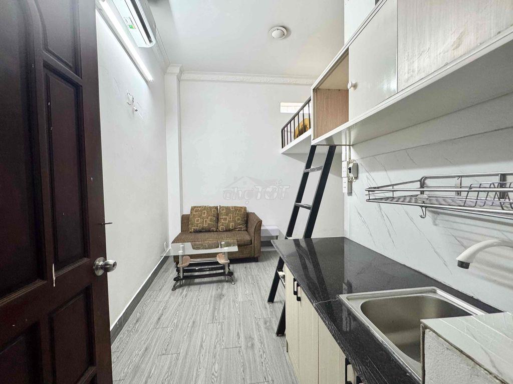 Phòng trệt tô ký , đối diện cvpm,  gác , máy lạnh - 2