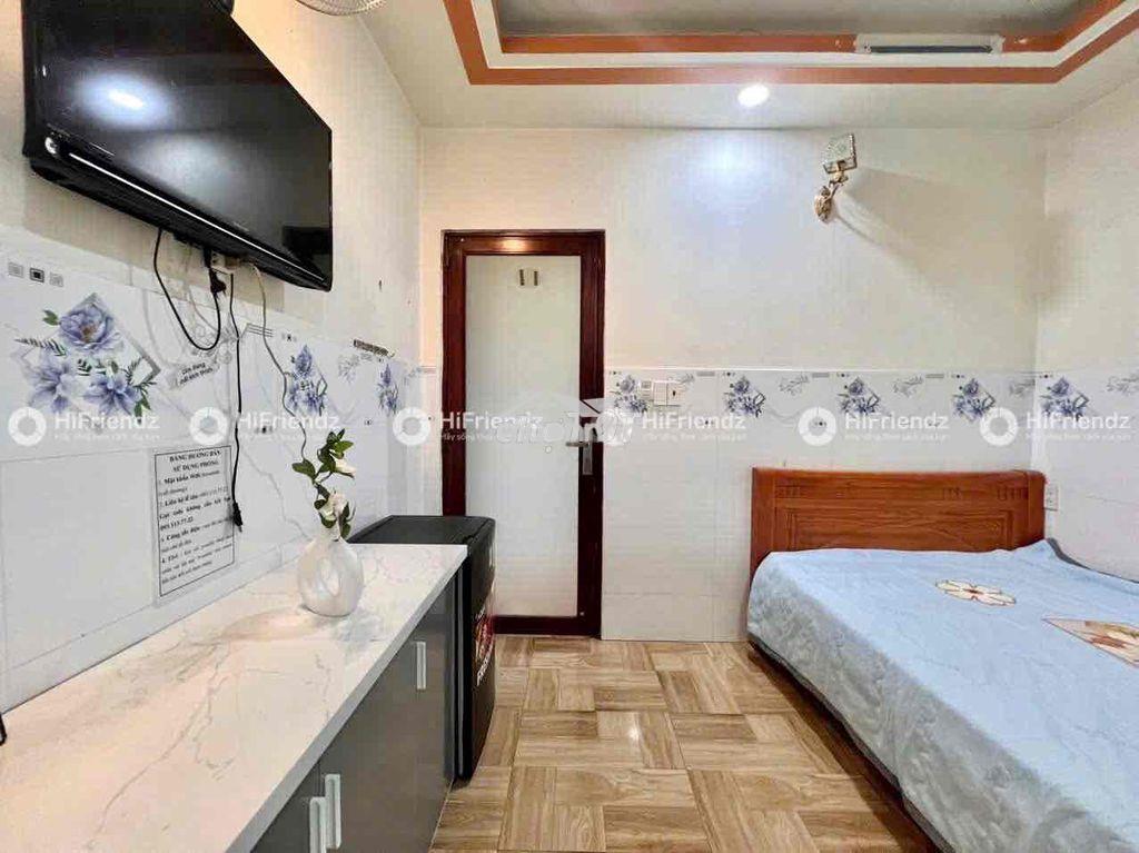 Phòng trọ studio sẵn nội thất giá rẻ gần chợ gò xoài giờ giấc tự do - 3