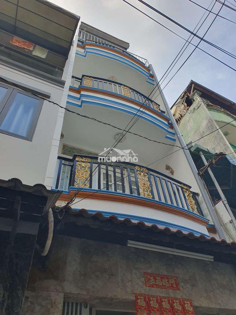 Hẻm phó cơ điều 3x10 nhà 2 lầu st