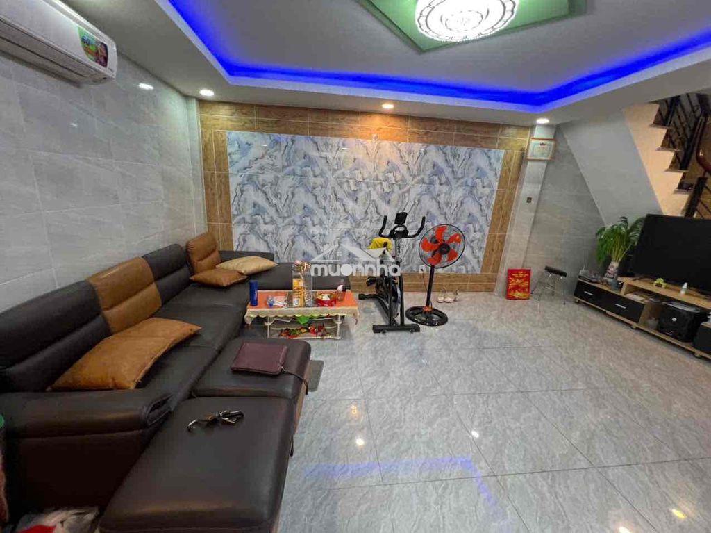 Nhà gần chợ cầu đồng ngã tư ga q12 1 lầu 3pn sổ hồng chính chủ - 3