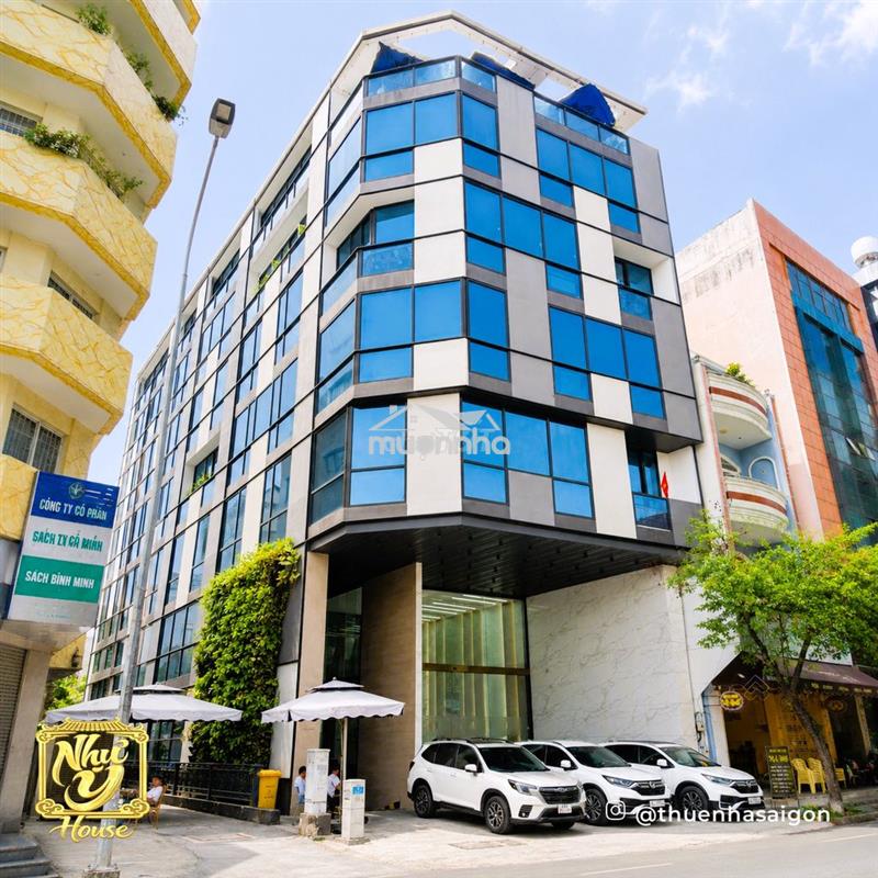 Cho thuê tòa nhà góc 2mt hoàng hoa thám bình thạnh – có tm, pccc