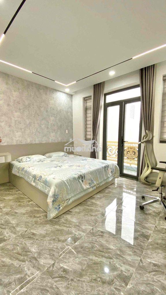 Nhà thuê, 5 tầng 5pn, full nội thất, đường hương lộ 2 - 3
