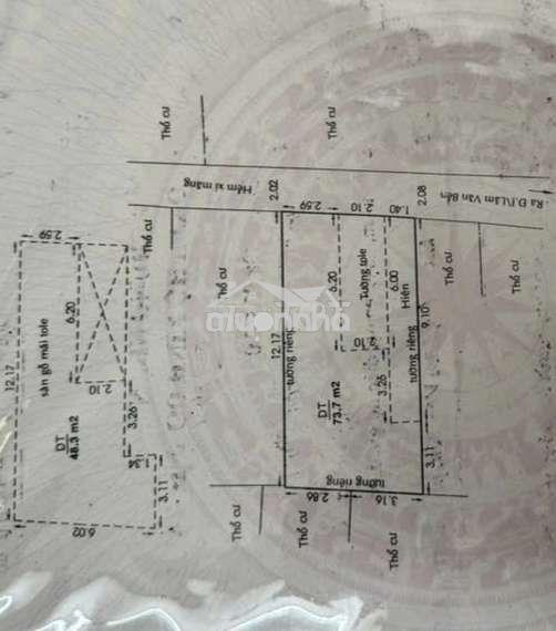 Nhà 6x13m 1 lầu lâm văn bền giá hấp dẫn đầu tư - 3