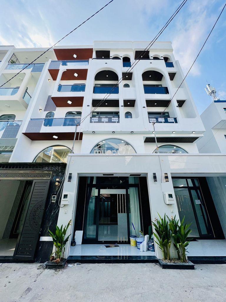 Dãy nhà cao cấp đường tân hòa đông giáp tân phú 85m2 x 5 tầng 8,4 tỷ