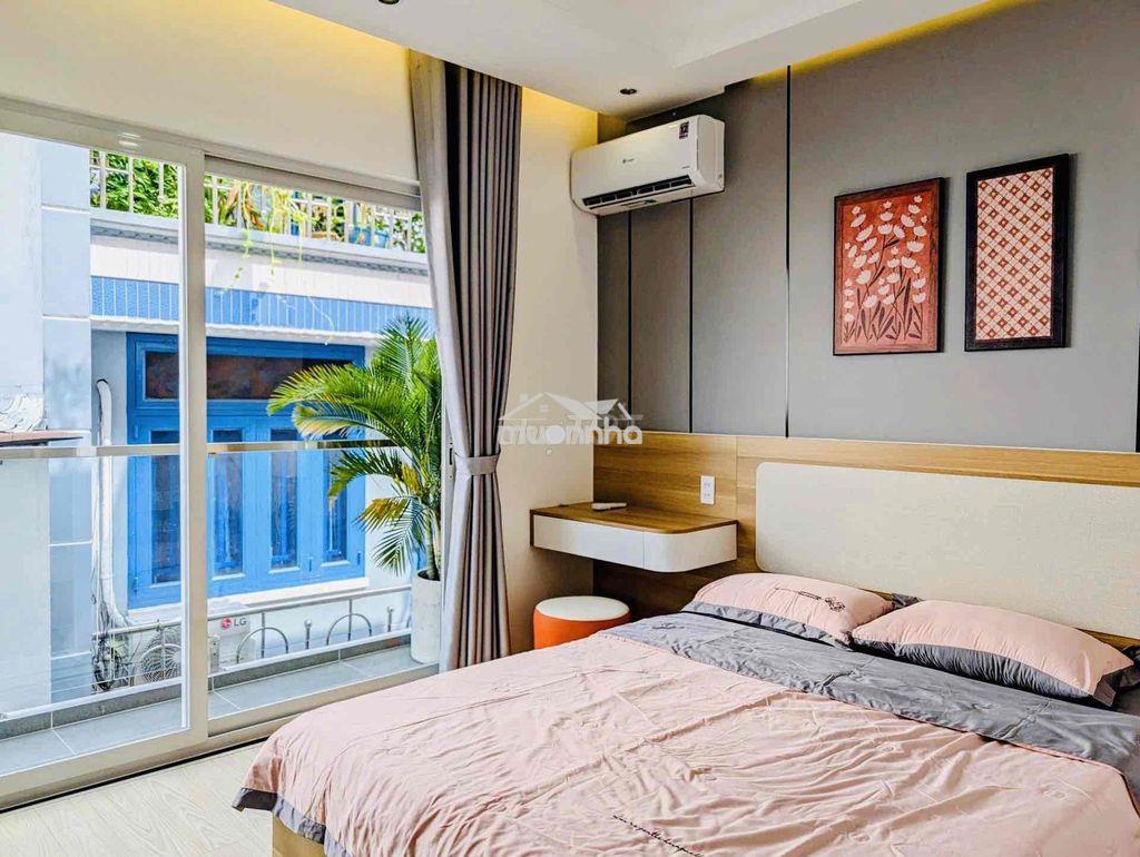 Giảm 550tr, 1 căn ra hxh, 4 tầng(4pn), dt: 4.5x10 45m2, full nội thất - 3