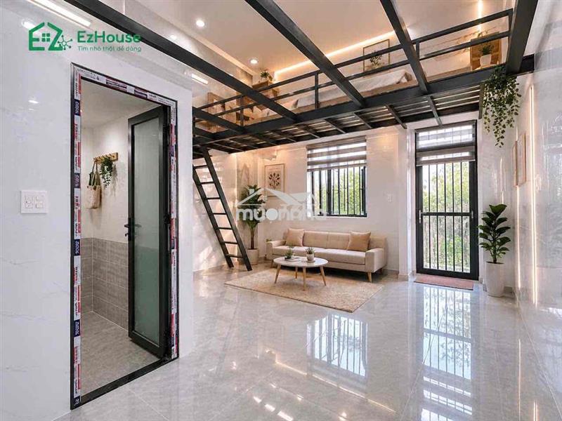 Phòng trọ, căn hộ mới xây ban công full nội thất