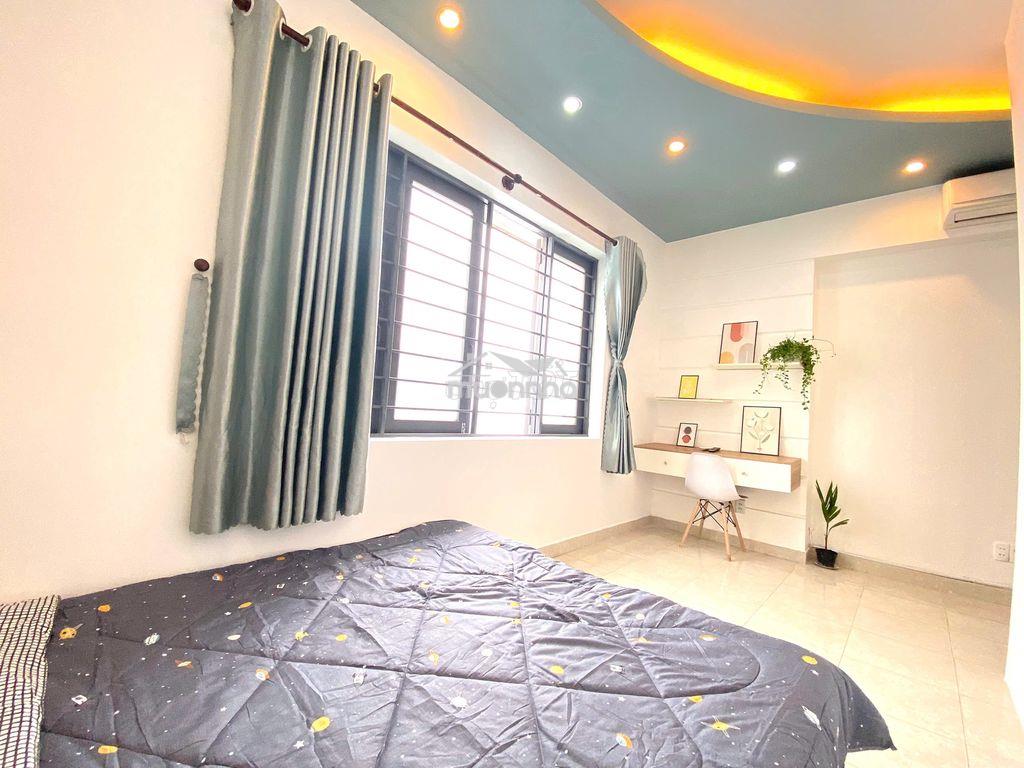 Cho thuê chdv bình thanh 1pn, full nội, cửa sổ, 30m2, 9tr - 3