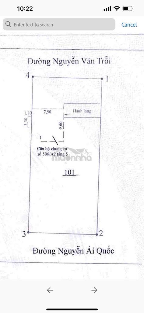Bán chung cư a2 - sát mega market - 4