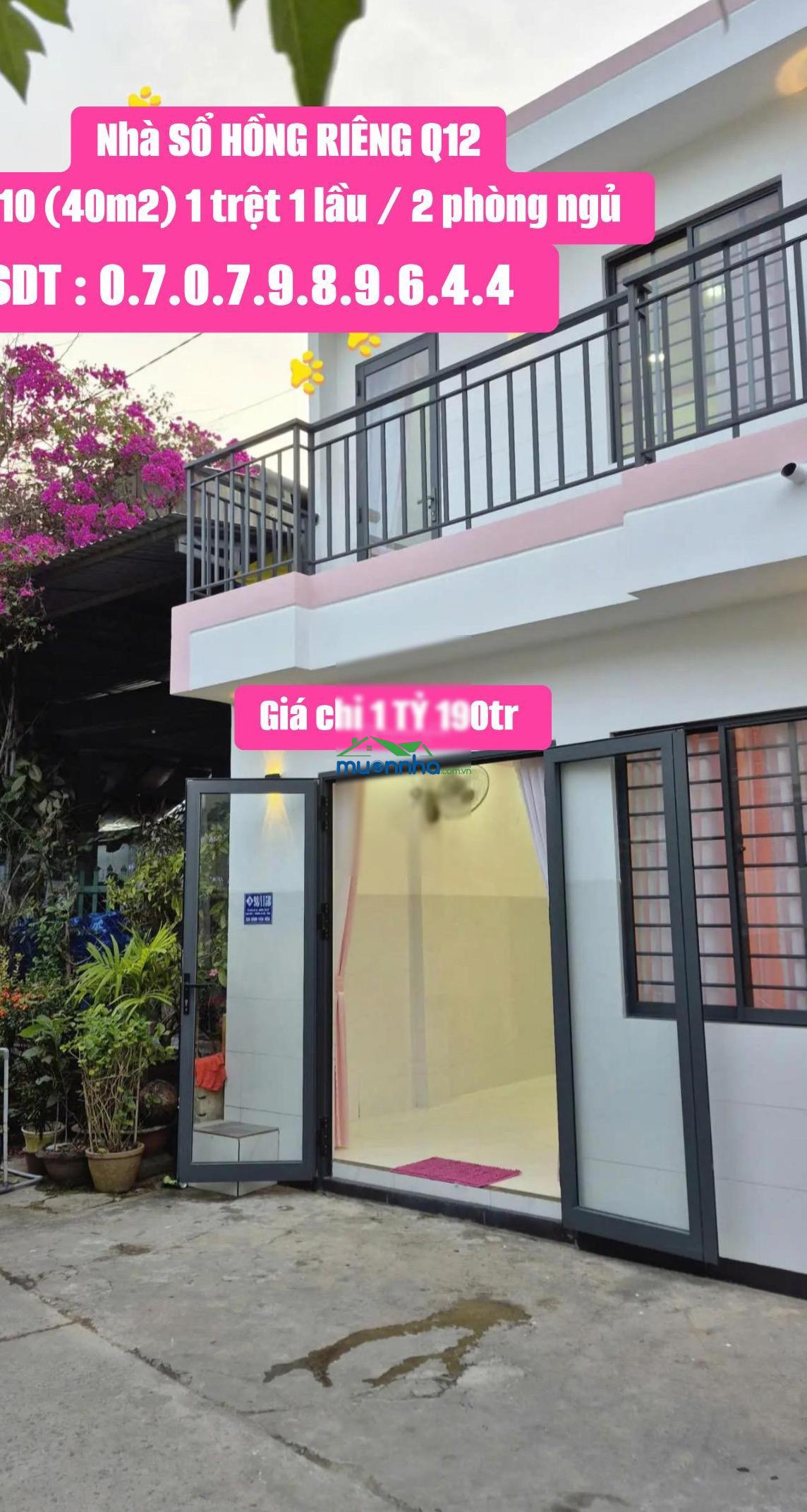 Bán căn nhà shr giá 1 tỷ 190 triệu ngay bệnh viện trung mỹ tây q12 - 3